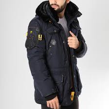Vêtements homme geographical norway parka homme. Geographical Norway Parka Fourrure Fourrure Acore Bleu Marine Laboutiqueofficielle Com