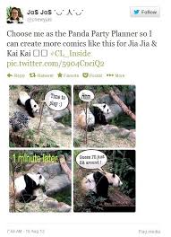 Jia jia kai kai baby. Chewyjas Singapore Lifestyle Blogger I M A Panda Party Planner For Kai Kai And Jia Jia At River Safari 1 2