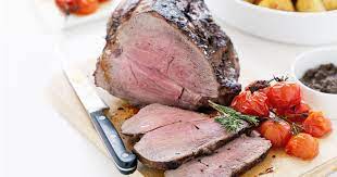 Roast Beef With Roasted Tomatoes And Tapenade
