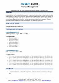 We welcome all qualified applicants. Financial Management Resume Samples Qwikresume