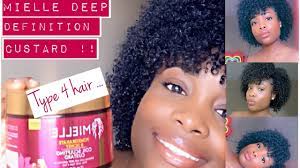 Mielle Organics Curling Custard On Type 4 Natural Hair Youtube Natural Hair Styles Natural Herbal Shampoo Mielle Hair Products