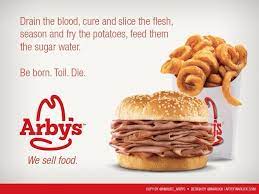 People can enjoy things without being brainwashed. Nihilist Arby S Know Your Meme