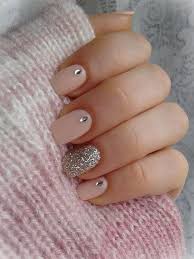 Great black and beige nail art with sharp nail design. 18 Beige Nails For Your Next Manicure Pretty Designs