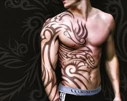Amazing tribal skull tattoo design. 40 Nice Chest Tattoo Ideas Showcase Of Art Design Cool Tribal Tattoos Tribal Sleeve Tattoos Tribal Tattoos