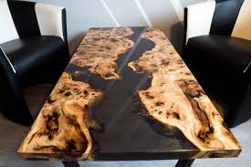 River Black Metallic Epoxy Coffee Table Etsy In 2020 Walnut Coffee Table Wood Resin Table Metal Dining Table