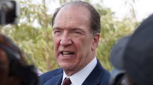 China's loans to Africa worry World Bank President David Malpass