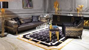 Valentino Metal Koltuk Takimi Antik Doseme Mobilyalar Mobilya Fikirleri Oturma Odasi Dekorasyonu