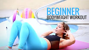 beginner bodyweight workout for women