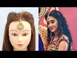 Long hair doesn't have to be a hassle—get inspired with these gorgeous styles seen on a myriad of celebs including kim kardashian, camila cabello, constance wu, yara shahidi, and overwhelmed by your long hair? Cute Easy Hairstyle For Wedding Lehenga Tika Hairstyles Hairstyle For Garba Inspired Naira Youtube