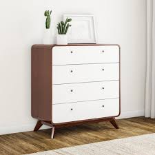 Not available for pickup and same day delivery. Carson Carrington Hafnarfijorour Mid Century 4 Drawer Chest On Sale Overstock 19665308