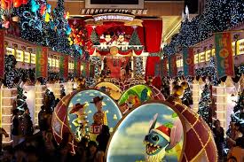Christmas Decorations At Harbour City Hongkong