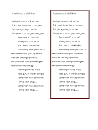 Lpas mak berpindah sbyk 3 sekolah, mak dpt m'ngajar kt sini smule. Lirik Lagu Terima Kasih Cikgu