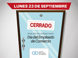 Este lunes 12 de diciembre será feriado bancario por motivo al día de la inmaculada concepción, que se celebró el pasado 8 de diciembre. El Lunes 23 9 Sera Feriado Para Los Empleados De Comercio Cec