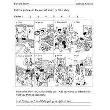 Write A Story Using Past Simple And Past Continuous Past Simple Exercise Picture Story Imparare Inglese Grammatica Inglese Insegnanti Di Inglese