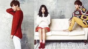 Law of the jungle in. Stars Of Flower Boy Next Door Get Cozy For Instyle Park Shin Hye Flower Boys Elle Girl