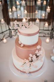 Springtime Blooms Fill Washington Dc Wedding Modwedding Cherry Blossom Wedding Cake Rose Gold Wedding Cakes Rustic Wedding Cake