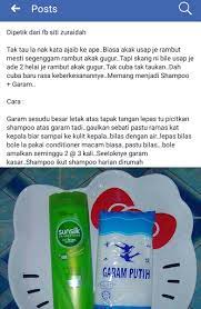 Ada masalah rambut gugur ? Petua Mengatasi Masalah Rambut Gugur