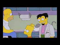 Dr Nick Helps Homer Gain Weight The Simpsons Youtube The simpsons broke the fourth wall sunday by showing homer simpson text a famous gif of himself disappearing into the bushes. dr nick helps homer gain weight the simpsons