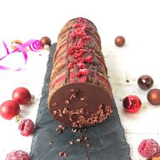 Buches Chocolat Framboise Noisette Aux Cookies Moelleux Vegan Recette Cookies Moelleux Chocolat Noisette Chocolat