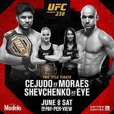 The ultimate fighting championship presents ufc 238: Ufc 238 Cejudo Vs Moraes Prelims Live Results Discussion Play By Play Bloody Elbow