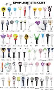Inilah nama unik lightstick resmi red velvet. Kpop Lightstick List D Tongkat Cahaya Bahasa Korea Foto Sampul