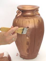 The spray paint for metal is also versatile enough for use in other surfaces such as wood, paper, ceramics, and many other materials you are nevertheless, you can also settle for other available options such as the metallic copper, metallic dark bronze, rose gold, aluminum, metallic gold. Metal Effects Aged Copper Finish Gold Leaf Supplies