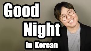 Young koreans in their teens and twenties often use 굿밤 (good bam) which is a mixture of 'good' and '밤(night),' both while chatting and in real life. Good Night In Korean Learn Korean With Beeline Youtube