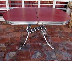 Vintage Formica Kitchen Table Raspberry Chrome Spider Legs 1950s Mid Century On Etsy 215 00
