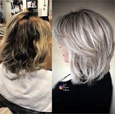 10 Times Jack Martin Helped His Clients Go Gray Silver Hair Color Grey Hair Transformation Gray Hair Highlights
