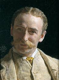 James McNeill Whistler's favorite contemporary British artist: ALBERT  JOSEPH MOORE (1841–1893). Four of his large-format, meticulously painted  visions of human figures in a mysterious, at once ancient and modern,  idealized natural world