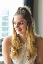 Easy Half Up Ponytail Tutorial Plus My Post Styling Hair Care Repair System The Urban Umbrella Ponytail Tutorial Ponytail Hairstyles Easy Hair Styles