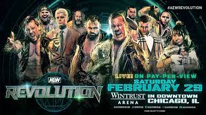 May 26, 2021 · aew double or nothing 2021 date and start time double or nothing is live on sunday, may 30, 2021. Aew Revolution Live Ticker Zum Ersten Pay Per View 2020 Wrestling