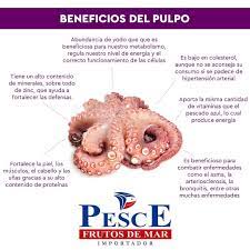 Pulpo y sistema inmunológico fortalecido