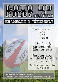 Inscription jusqu'au 18 décembre 2019 • nathalie drouet 9 dastres guenouvry 44290 guemene penfao ordre chèque : Loto Du Gap Hautes Alpes Rugby Ville De Gap
