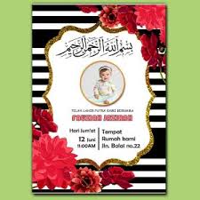 Maybe you would like to learn more about one of these? Contoh Kartu Ucapan Aqiqah File Download Damainesia