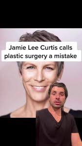 #greenscreen Jamie Lee Curtis calls plastic surgery a mistake.  #jamieleecurtis #plasticsurgery #botox #hollywood #celebrities