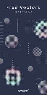 Download Premium Vector Of Geometric Halftone Background Vector 591636 Graphic Design Resources Graphic Design Graphic Design Posters