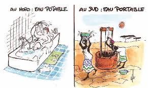 Résultat de recherche d'images pour "caricatures eau et banques"