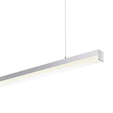 Alcon Lighting 12100 10 P Slim Continuum 10 Series Architectural Led Linear Pendant Direct Down Light Fixture Linear Pendant Lighting Lighting Light Fixtures