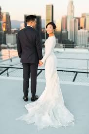 Sleek Modern Wedding Dresses That Are Redefining Classic Wedding Dress Long Sleeve Modern Wedding Dress Wedding Dresses