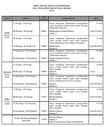 Account suspended blog app periodic table. Jadual Peperiksaan Spmu 2018 Draft Untuk Rujukan Pelajar Pendidikanmalaysia Com