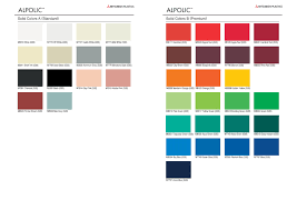 Alpolic And Alpolic Fr Color Chart