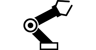 Robotic Arm Free Vector Icons Designed By Freepik Robot Icon Robot Arm Vector Icon Design