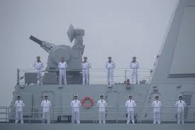 Please post it in here. China Simultaneously Commissions Three Warships On Navy Anniversary