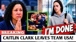 Fans Outraged as Team USA Coach Kara Lawson Benches Caitlin Clark Again