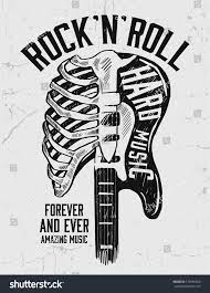 Vetor Stock De Rock Festival Poster Rock Roll Sign Livre De Direitos 572996620 Rock Posters Rock Tattoo Rock And Roll Sign