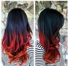 I Want This Amazing Red Orange Pelo Naranja Cabello Cabello Degradado