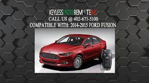 How To Replace A Ford Fusion Key Fob Battery 2013 2016 Ford Fusion Fusion Key Fob