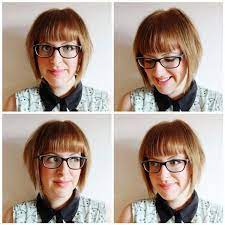 Blunt Bob And Bangsfringe Hairstyle For Girls With Bobs Haircuts Bob Hairstyles Bob Hairstyles Brunette