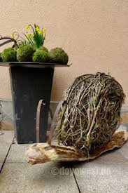 Riesenschnecke Aus Naturmaterial Karin Urban Naturalstyle Garten Deko Gartendekoration Schnecken